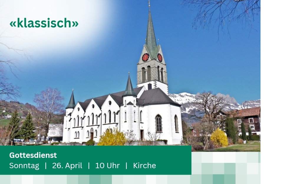 Gottesdienst klassisch