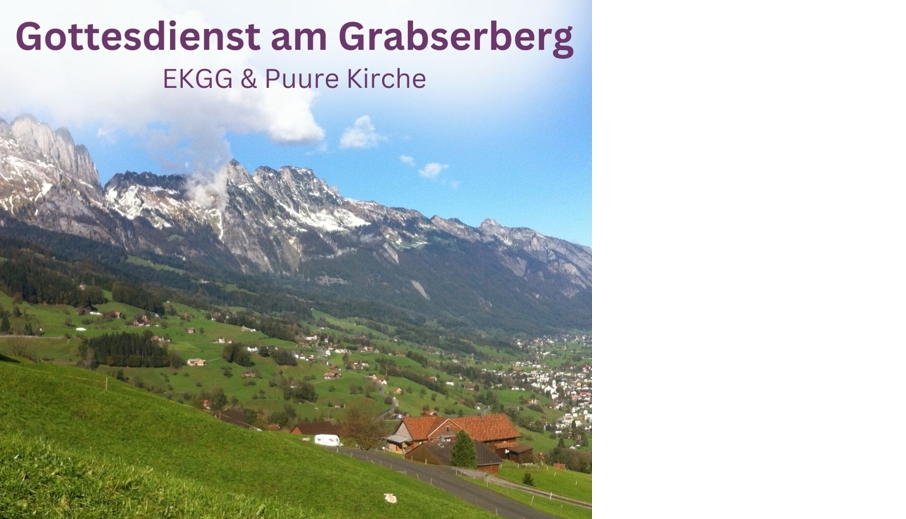 Gottesdienst am Grabserberg