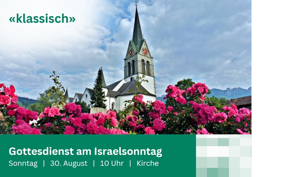 Gottesdienst am Israelsonntag