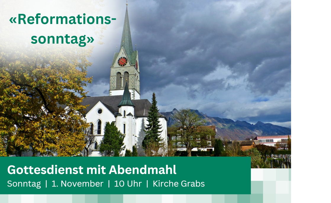 Reformationsgottesdienst klassisch mit Abendmahl