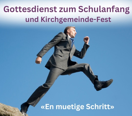 Gottesdienst anders - zum Schulanfang mit anschl. Kirchgemeindefest